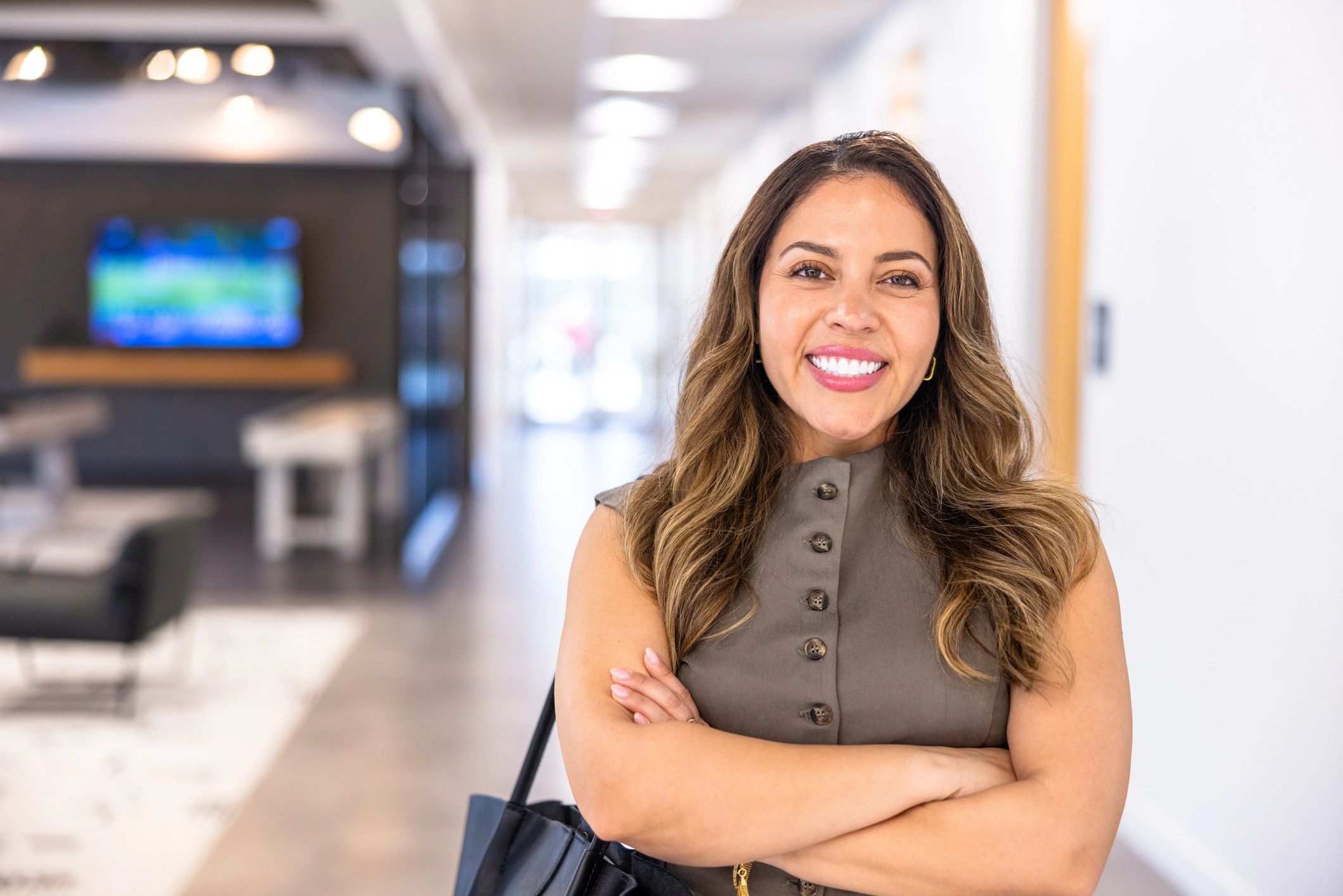 Hispanic businesswoman professional